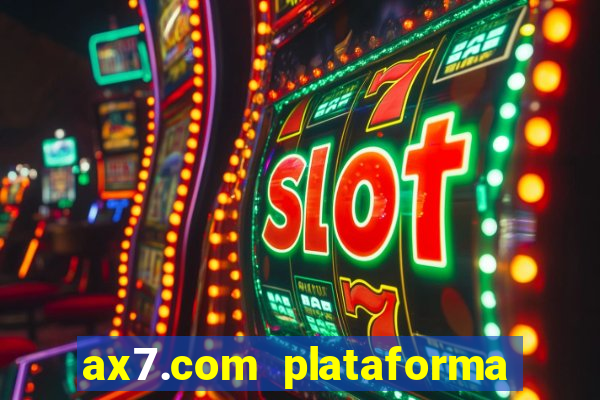 ax7.com plataforma de jogos